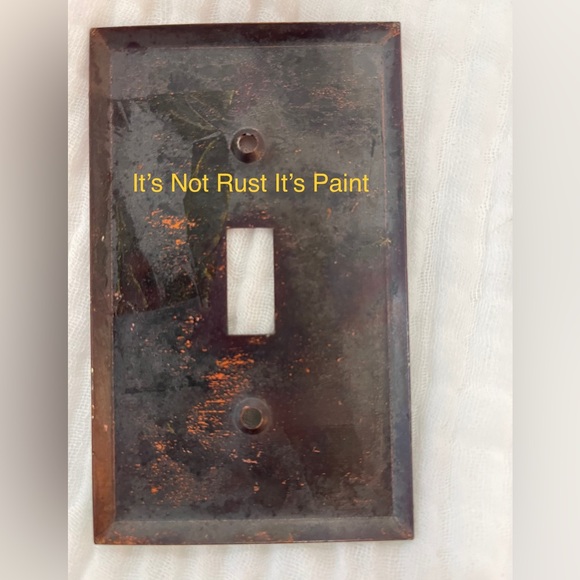 Cat Metal Single Light Switch Plate Cover Standard Size - Picture 2 of 3